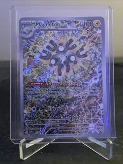 ⚡ Magneton SVP 159 Promo - Scarlet & Violet Black Star - Full Art Pokemon Card - Image 1