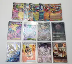 Pokemon Mega Brave & Symphonia ex AR SR Cards Lot Of 16 - Image 1