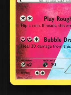 Azumarill 77/114 LP Steam Siege English Pokemon Card TCG - Image 2