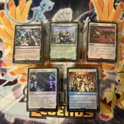 Magic: The Gathering Final Fantasy 250 Lot of Common and Uncommon Foil Cards - Image 1