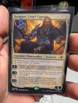 NM M - Tezzeret, Cruel Captain: Edge of Eternities - Image 1