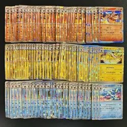 100 Eevee R Holo Half Arts Lot Set Pokemon Japanese Cards F482 - Image 1