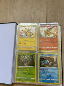 Binder Collection Pokemon with Some Old Cards - Image 1