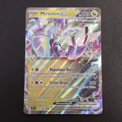 Miraidon ex 122/162 Double Rare Temporal Forces Pokemon TCG Card NM - Image 1