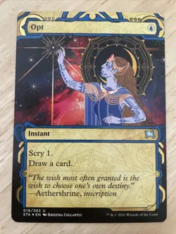 MTG Opt Strixhaven: Mystical Archives #019/063 FOIL-ETCHED Uncommon NM/M - Image 1