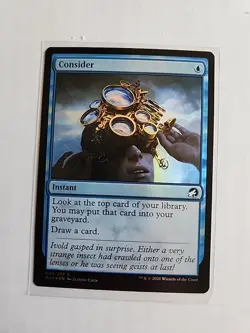 Consider (Foil) - Innistrad: Midnight Hunt - LP - MTG Magic - Common - Instant - Image 1