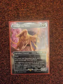 MTG - Lord of the Rings - Gandalf the White (Borderless) #442 Mythic - Image 1