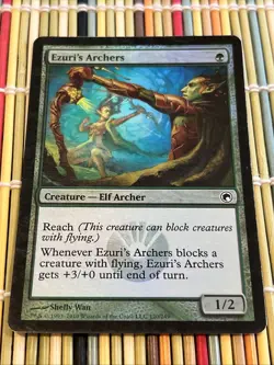 Ezuri's Archers - FOIL Scars of Mirrodin #120 MTG Free Shipping - Image 1