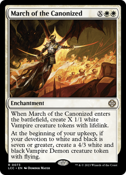 March of the Canonized - 73 - Commander: The Lost Caverns of Ixalan - Image 1