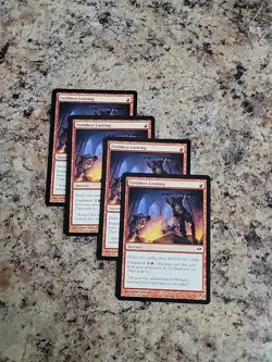 4x Faithless Looting Near Mint Dark Ascension MTG X4 Playset Unplayed - Image 1