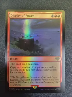 MTG - Display of Power #119 - Rare Foil - NM/M - Lord of the Rings - Image 1