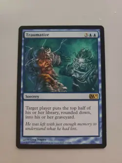 MTG Traumatize x1 NM [Magic 2011] - Image 1