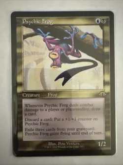 Psychic Frog (Retro Frame) Modern Horizons 3 Regular MTG - Image 1