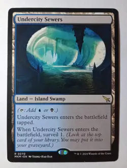 MTG Undercity Sewers, NM-Mint, English Murders at Karlov Manor - Image 1