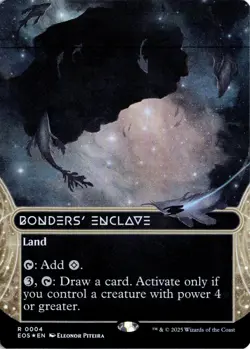 Bonders' Enclave (0004) (Borderless) FOIL 4 R Edge of Eternities: Stellar Sights - Image 1