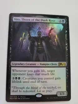 Vito, Thorn of the Dusk Rose Core Set 2021 Foil - Image 1