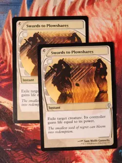 Swords to Plowshares (Future Sight) Mystery Booster 2 Magic MTG MB2 - Image 2