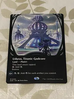 Uthros, Titanic Godcore - Borderless- Edge of Eternities MTG - NM/M - Image 1
