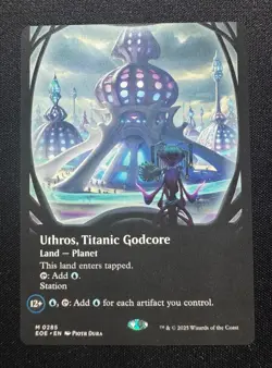 Uthros, Titanic Godcore - Borderless- Edge of Eternities MTG - NM/M - Image 1
