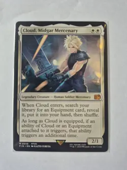 MTG x Final Fantasy | Cloud, Midgar Mercenary | non foil | NM Mystic 0010 | ENG - Image 1