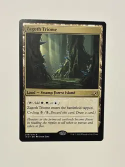 Zagoth Triome Ikoria: Lair of Behemoths Magic the Gathering - Image 1