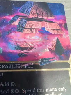 Eldrazi Temple (0104) (Borderless) (Galaxy Foil) Edge of Eternities: Stellar... - Image 3