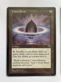 1x MTG Lotus Petal Tempest NM - Image 1