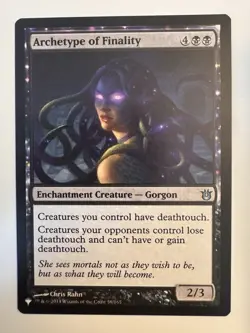 Archetype of Finality Born of the Gods Regular NM The List Mystery MTG Magic - Image 1