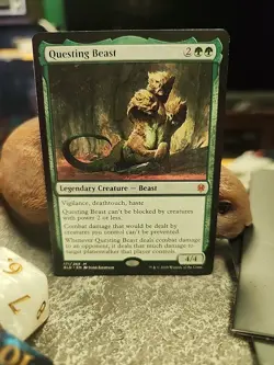MTG Questing Beast - Regular - Throne of Eldraine #171/269 - Image 1
