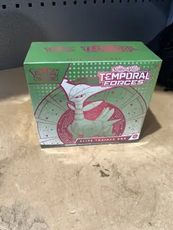 Pokemon TCG S&V Temporal Forces Elite Trainer Box Iron Leaves New and Sealed - Image 1