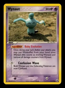 Wynaut 71/92 - NM - Legend Maker, EX Pokemon - Image 1