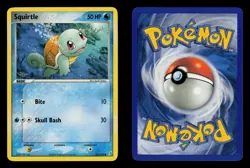 Squirtle 63/100 - NM - Crystal Guardians, EX Pokemon - Image 3