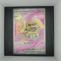 Dachsbun ex - 160/142 - Pokemon Stellar Crown Full Art Ultra Rare NM - Image 1