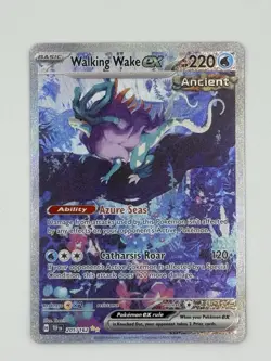 2024 Pokemon SV Temporal Forces TEF EN Walking Wake ex #205/162 - Image 1