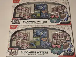 Pokemon TCG Scarlet & Violet 151 Blooming Waters Premium Collection - Lot of 2 - Image 1