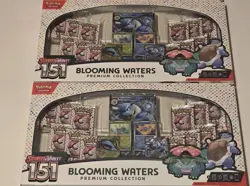 Pokemon TCG Scarlet & Violet 151 Blooming Waters Premium Collection - Lot of 2 - Image 1