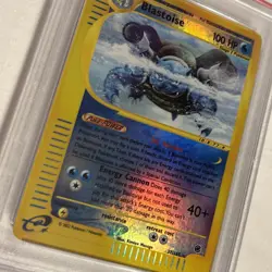 BLASTOISE 2002 POKEMON EXPEDITION REVERSE FOIL RARE PSA 5 - Image 1
