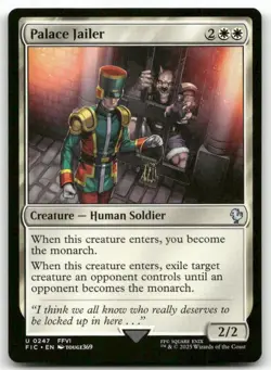 Palace Jailer 247 MTG Commander: FINAL FANTASY U NM - Image 1