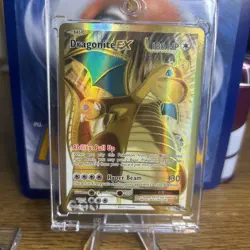 DRAGONITE EX 2016 POKEMON XY EVOLUTIONS ULTRA RARE FA B 106/108 Q1940 - Image 1