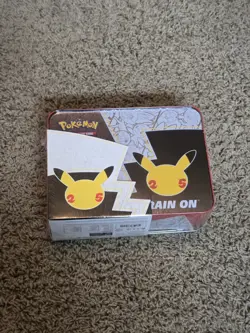 Pokemon TCG Celebration 25th Anniversary Collector’s Chest/ Lunch Box Tin Sealed - Image 2