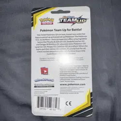 2019 POKEMON SUN & MOON TEAM-UP BOOSTER MIMIKYU SM163 COIN SEALED BLISTER PACK E - Image 2