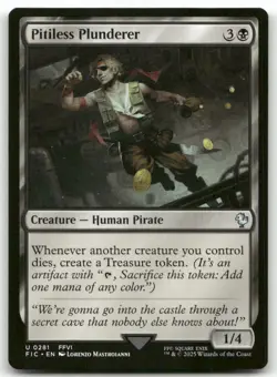 Pitiless Plunderer 281 MTG Commander: FINAL FANTASY U NM - Image 1