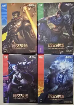 League of Legends Card Game Chinese Arcane Exclusive Start Deck Set 4 Characters - Image 1