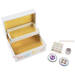 Pokemon S-Chinese EEVEE Playmat+Card deck box+Storage box+DIce+Damage Counters - Image 4