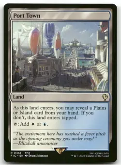 Port Town 412 MTG Commander: FINAL FANTASY R NM - Image 1