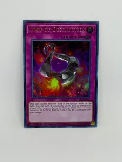 Yugioh Card Loop of Destruction LC06-EN005 ULTRA RARE Limited Edition - Image 1