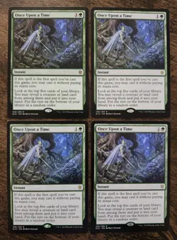 Once Upon a Time Magic the Gathering Card complete playset - Image 1
