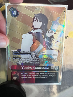 Digimon Card Yuuko Kamishiro (SP) - Cyber Eden (BT22) English Cyber Eden - Image 5