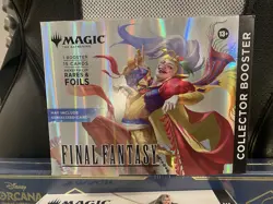 MAGIC THE GATHERING MTG FINAL FANTASY BOOSTER LOT HOBBY BOX COLLECTOR COMMANDER - Image 1