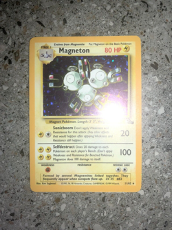 Pokemon TCG Cards Magneton 11/62 Fossil Holo Rare NM - Image 4